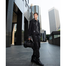 Load image into Gallery viewer, model wearing techwear style clothing