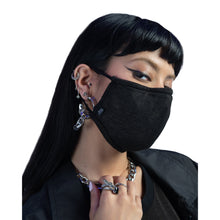 Load image into Gallery viewer, model wearing emf protective mask