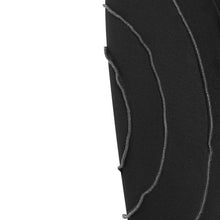 Load image into Gallery viewer, closeup of black grey ribbed leggings