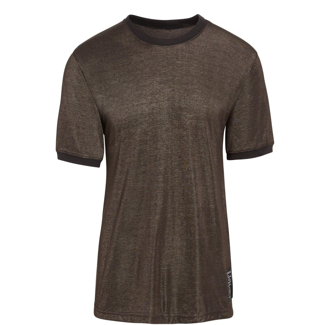 brown emf protective short sleeve tshirt
